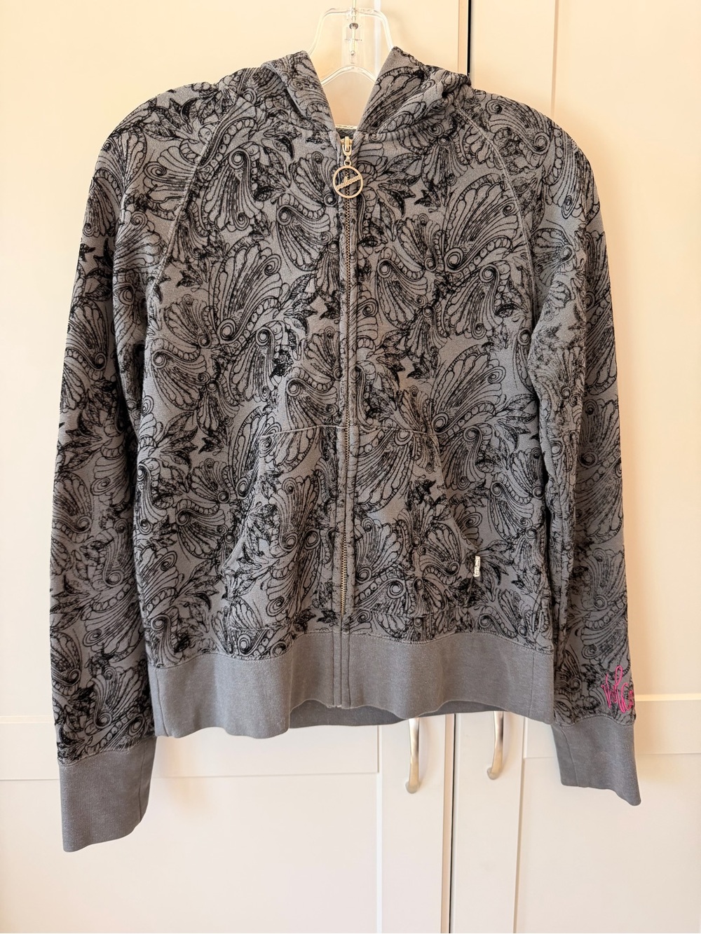 Volcom Y2K Velvet Printed Zipup